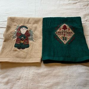 Christmas Bath towels